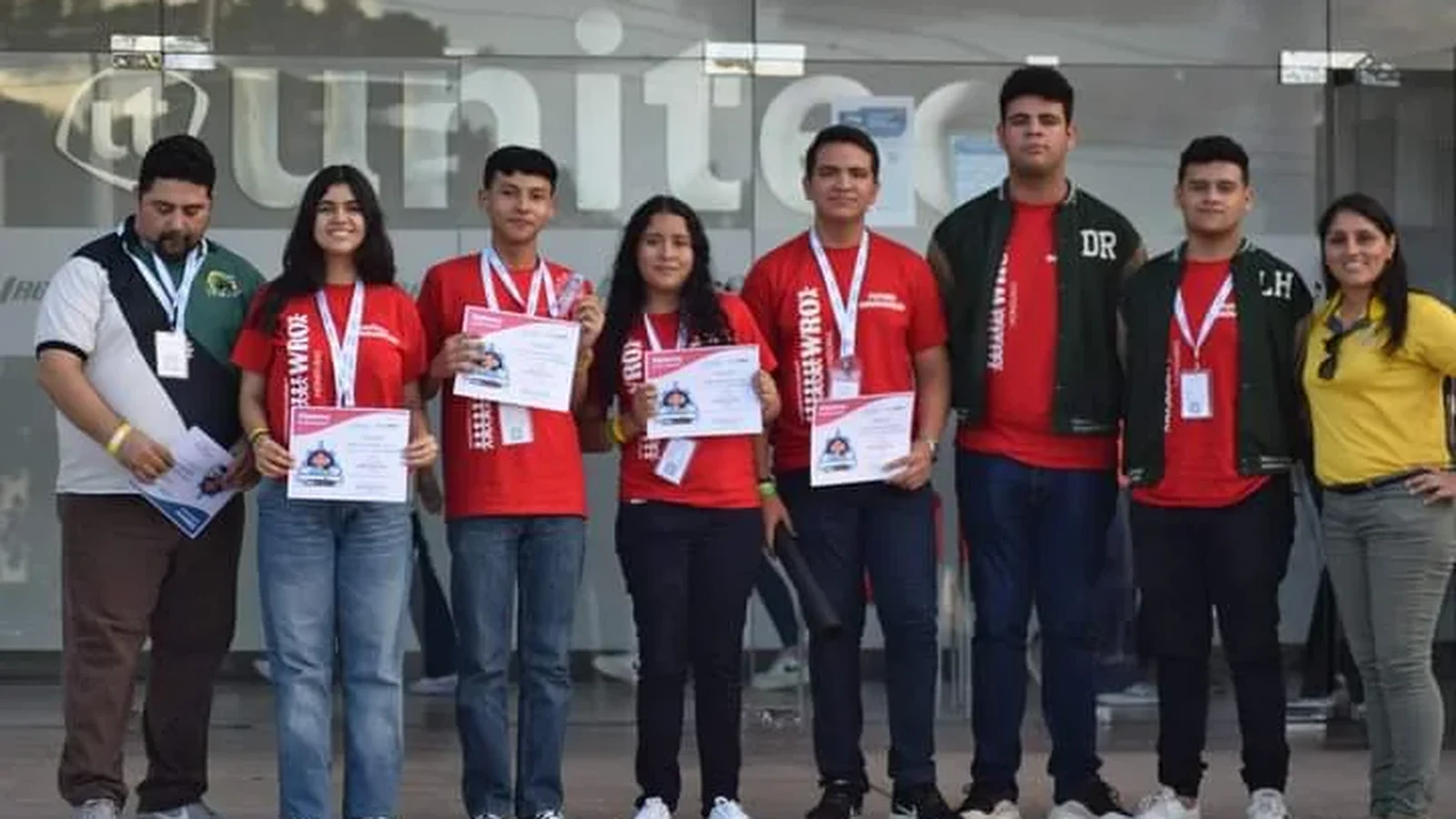 Brassavola Robotics Team after winning 3rd place at WRO Honduras 2023