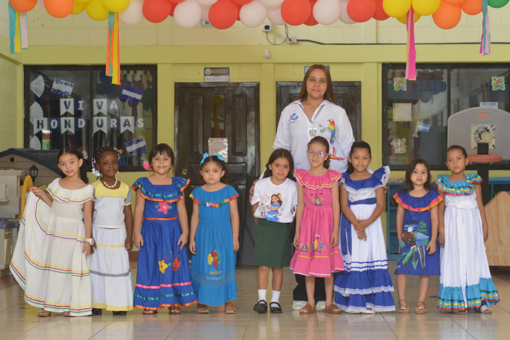 Our youngest students were also part of the celebration.